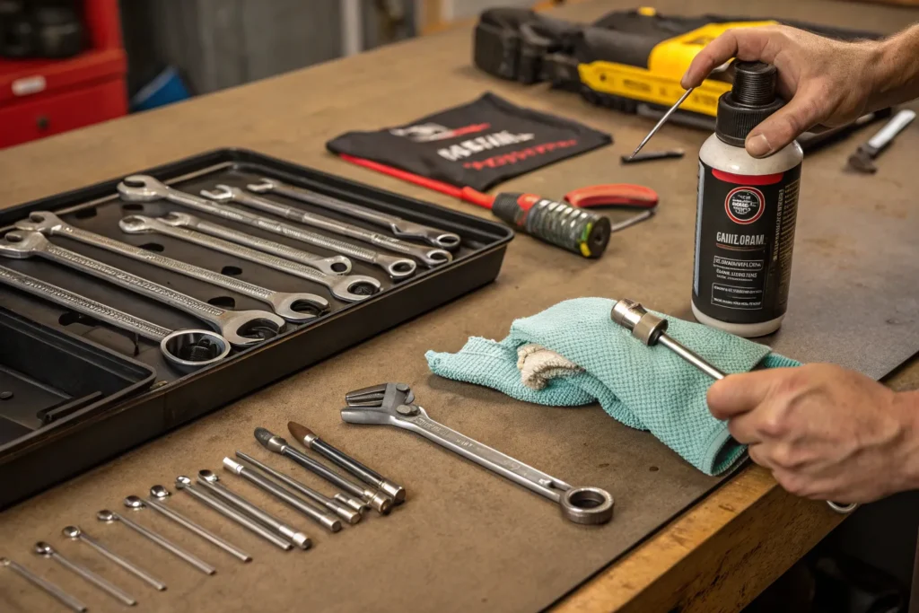 چگونه ابزارآلات خود را تمیز و روانکاری کنیم؟