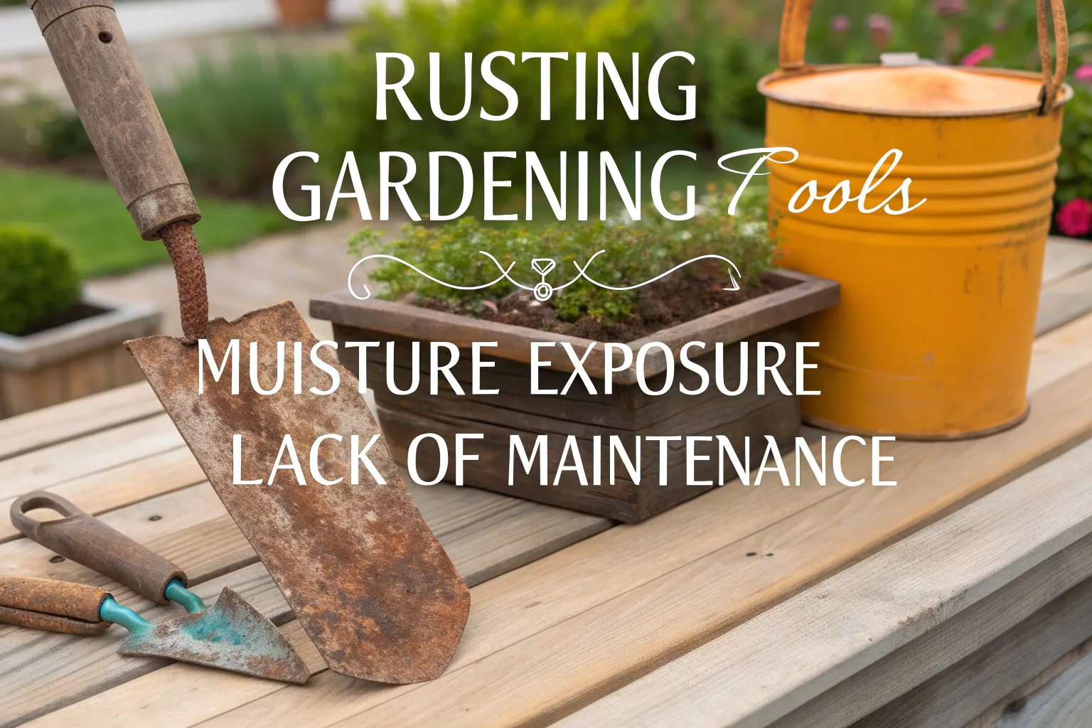 چگونه ابزارآلات زنگ زده را ترمیم و احیا کنیم؟