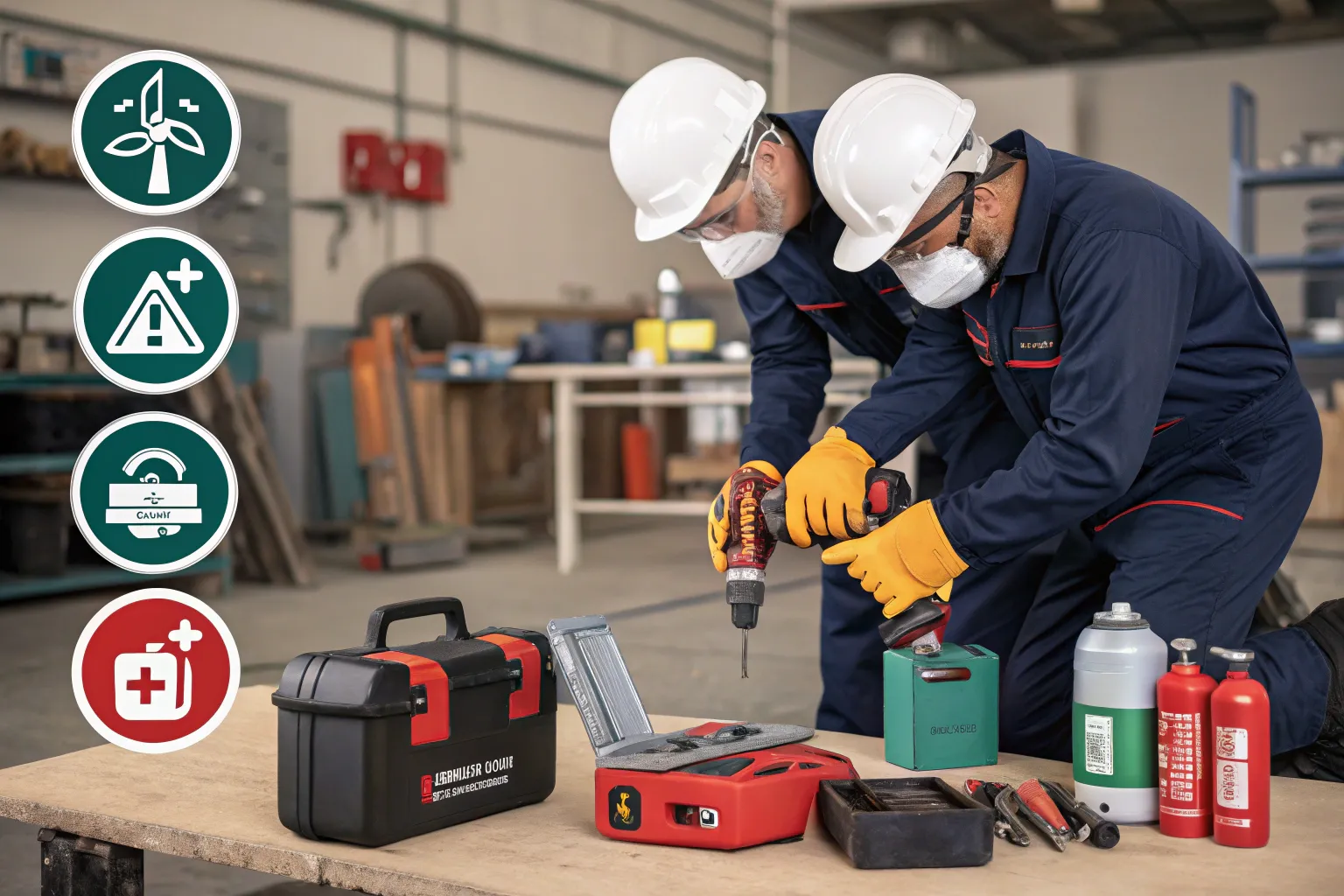 نکات ایمنی کار با ابزارآلات برقی و صنعتی